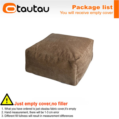 Kinnetics Waffle Corduroy Circular & Square Footrest