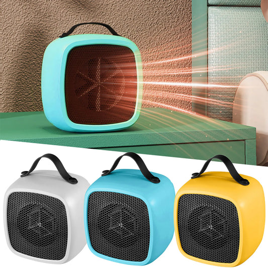 Colorful Bluetooth speakers with a brown background