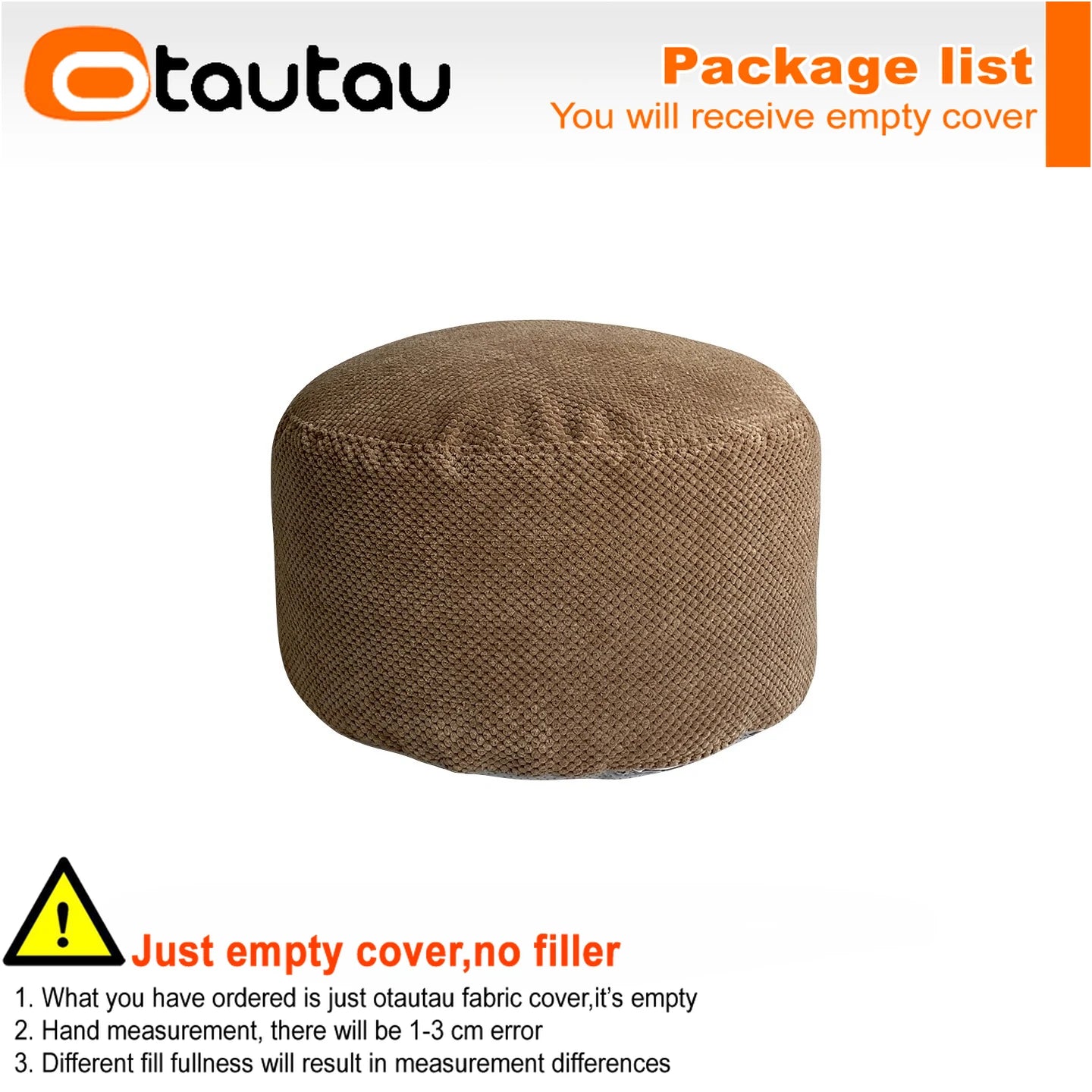 Kinnetics Waffle Corduroy Circular & Square Footrest