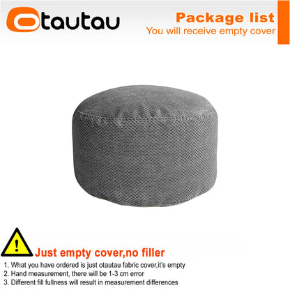 Kinnetics Waffle Corduroy Circular & Square Footrest