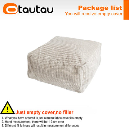 Kinnetics Waffle Corduroy Circular & Square Footrest