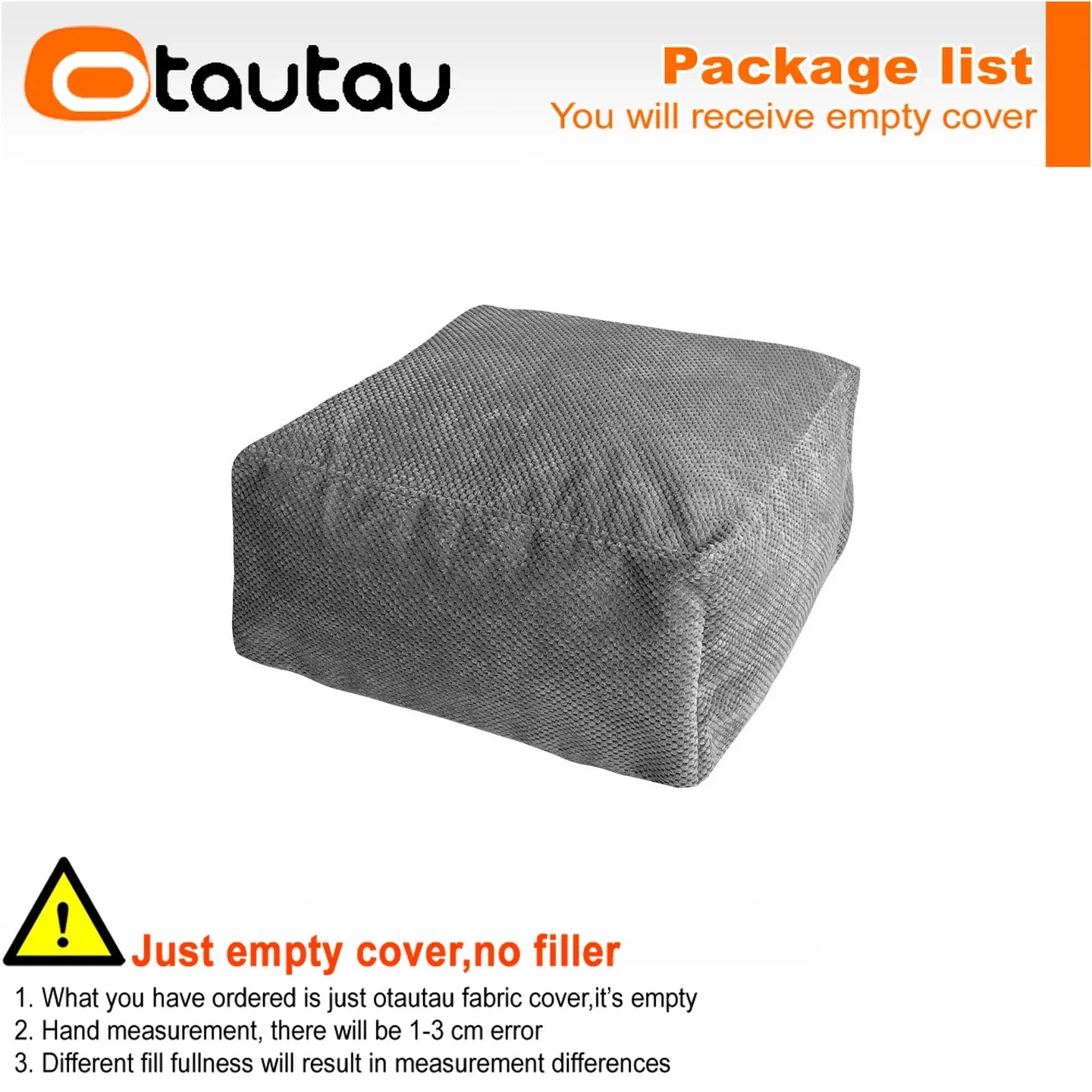 Kinnetics Waffle Corduroy Circular & Square Footrest