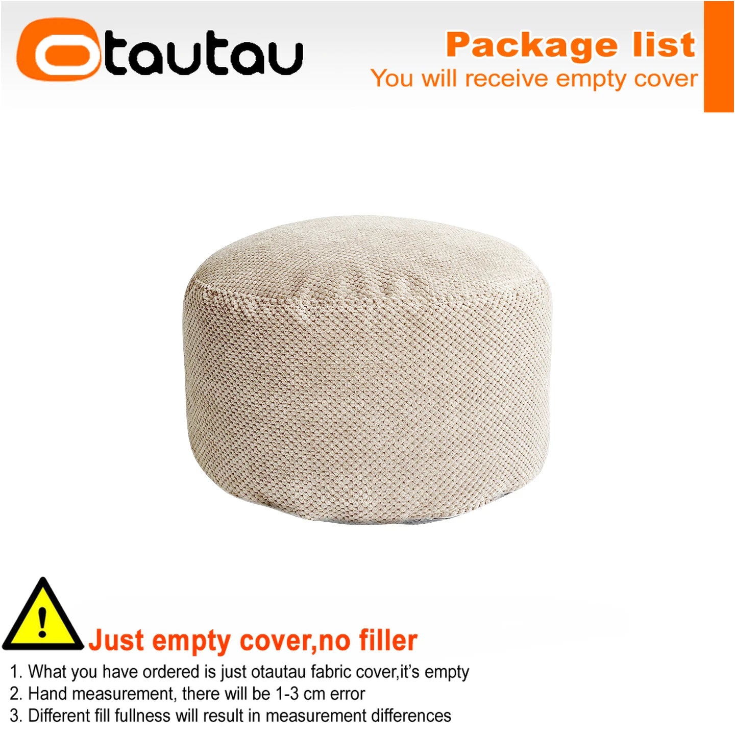 Kinnetics Waffle Corduroy Circular & Square Footrest